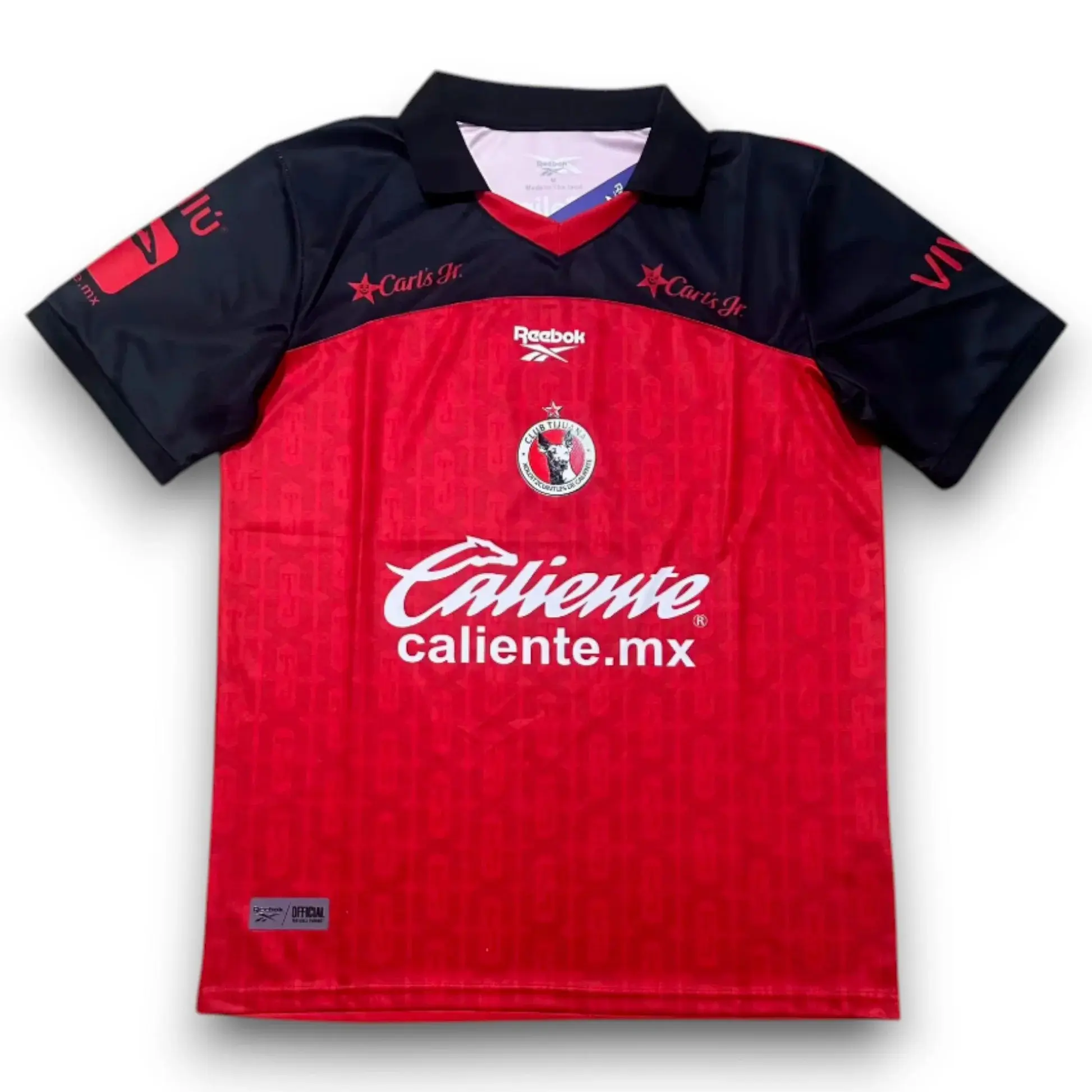 Club Tijuana 2026-2027 Home Jersey – Men's Liga MX Soccer Shirt, Red Football Fan Jersey, Match Day Apparel, Xolos Supporter Gear