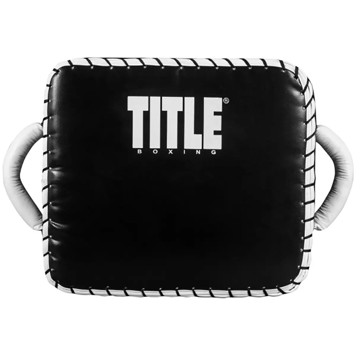 TITLE Boxing Unisex Square Shape Striking Pad, Functional Combat Sports Gear with Nylon Lace, Shock-Absorbent Design