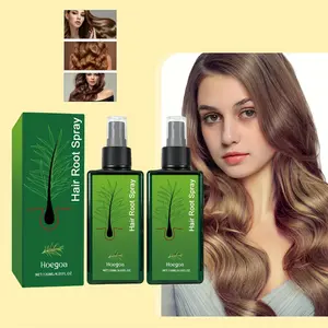 Two bottles of hair care oil spray, containing mineral oil and rosemary oil, can soften and moisturize hair, strengthen hair roots, and make hair soft and healthy,