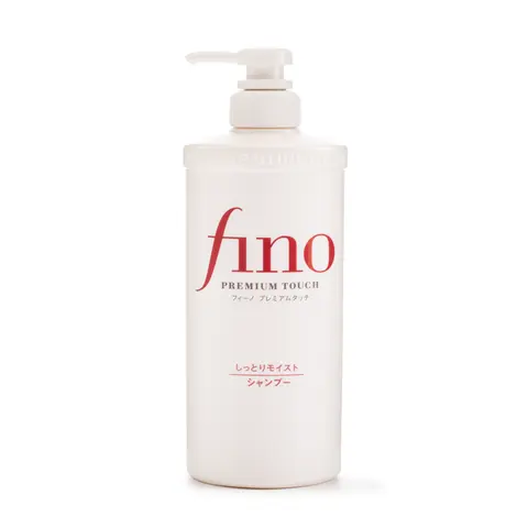 Shiseido Fino Premium Touch Moist Shampoo & Conditioner Set - 550ml Water-Based Gel Daily Haircare for Adults, Intensive Moisture Enhancing Shampoo & Conditioner Kits to Hydrate and Restore Hair