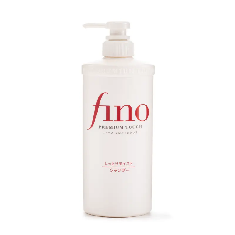 Shiseido Fino Premium Touch Moist Shampoo & Conditioner Set - 550ml Water-Based Gel Daily Haircare for Adults, Intensive Moisture Enhancing Shampoo & Conditioner Kits to Hydrate and Restore Hair