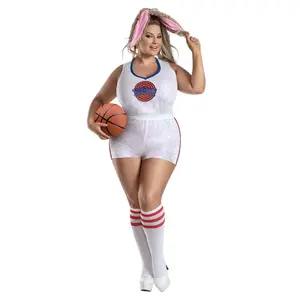 Plus Size Basketball Bunny Costume