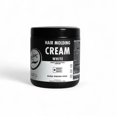 Rolda - White Hair Molding Cream | Medium-Strong Hold, Natural Finish, Medium Shine, Alcohol-free, Paraben-free, Gel, Haircare