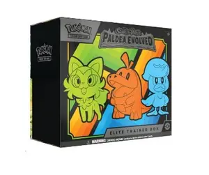 Paldea Evolved Elite Trainer Box- Pokemon (9 packs)