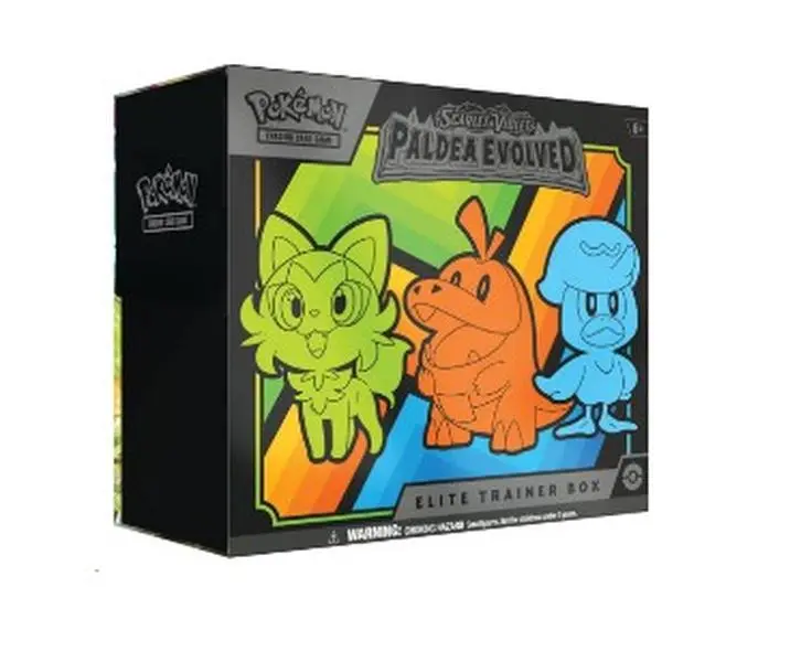 Paldea Evolved Elite Trainer Box- Pokemon (9 packs)