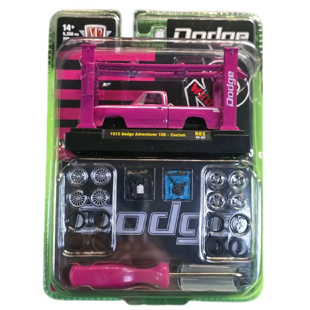 M2 Machines 1972 Dodge Adventurer 100 Custom - 1:64 Scale Model Kit