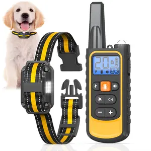3300 FT Dog Training Collar Rechargeable Remote Shock Waterproof Pet Dog Trainer