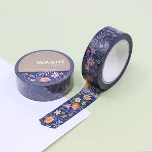 Autumn Floral Tapestry Washi