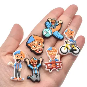 Blippi Croc Charms 6 - Fun Cartoon Characters for Footwear and Shoe Accessories