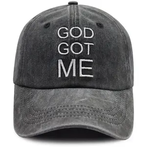 Christian Gifts for Women Men, Funny God Got Me Jesus Hat, Cross Religious Faith Baseball Cap, Birthday inspirational Jesus Gifts for Family Friends