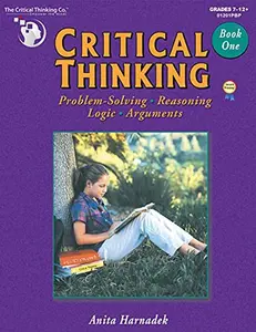 USED Book - Critical Thinking Book One - Problem Solving, Reasoning, Logic, and Arguments (Grades 7-12+) by Anita Harnadek (Paperback) - english