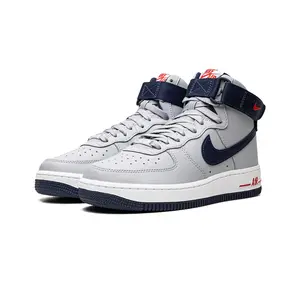 NIKE AIR FORCE 1 High Top Sports Shoes, Patriots Edition, Men's-Women's Sneaker (Style Code: DZ7338-001)