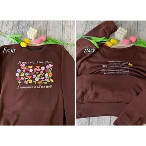 The vintage Flowers intro 2 Sides Tshirt/Sweatshirt/Hoodie, Piano Flowers Concert Tee For Fan