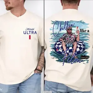 Chillin like a Felon Summer 2024 shirt, Trump Michalob Ultra Unisex shirt, Funny Trum Meme Michelob Ultra Beer 2024 Shirt, Fourth Of July TShirt, Freedom Tee, Funny Republican July 4th, Independence Shirt