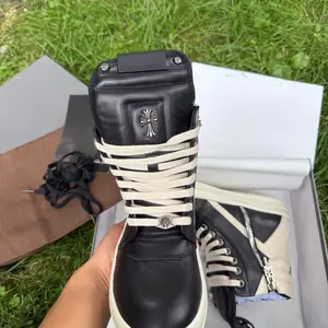 Men’s Shoe Chrome Top Quality Leather Sneaker High Top Geo Fashion Men’s Shoe Chrome Top Quality Leather Sneaker High Top Geo Fashion