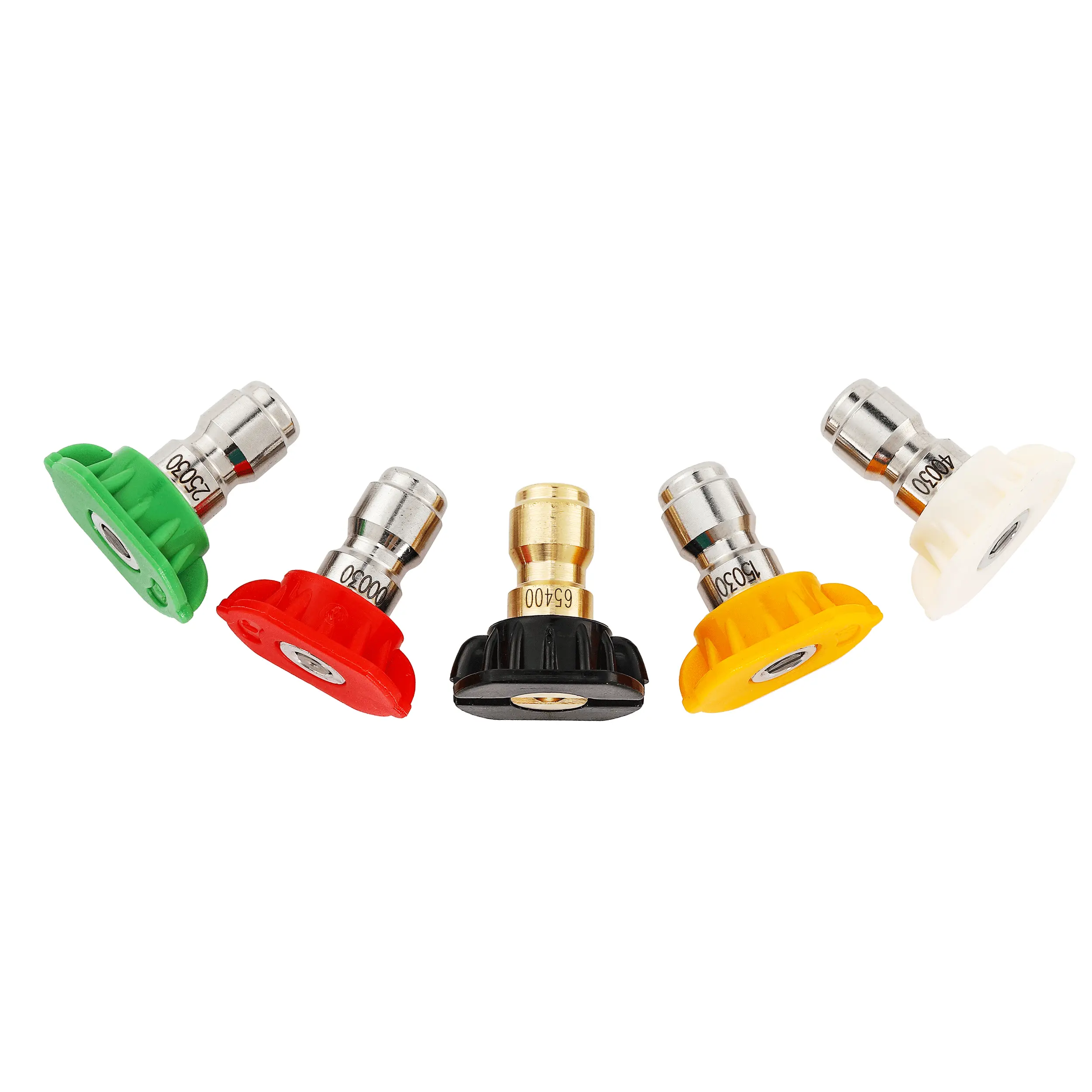 Tool Daily 5-Pack Adjustable Pressure Washer Spray Nozzle Tips - 2.5 GPM Multi-Angle Water Nozzles, Pressure Washer Pump Parts & Accessories, Father's Day Gift, Adjustable Nozzle, Water Nozzle