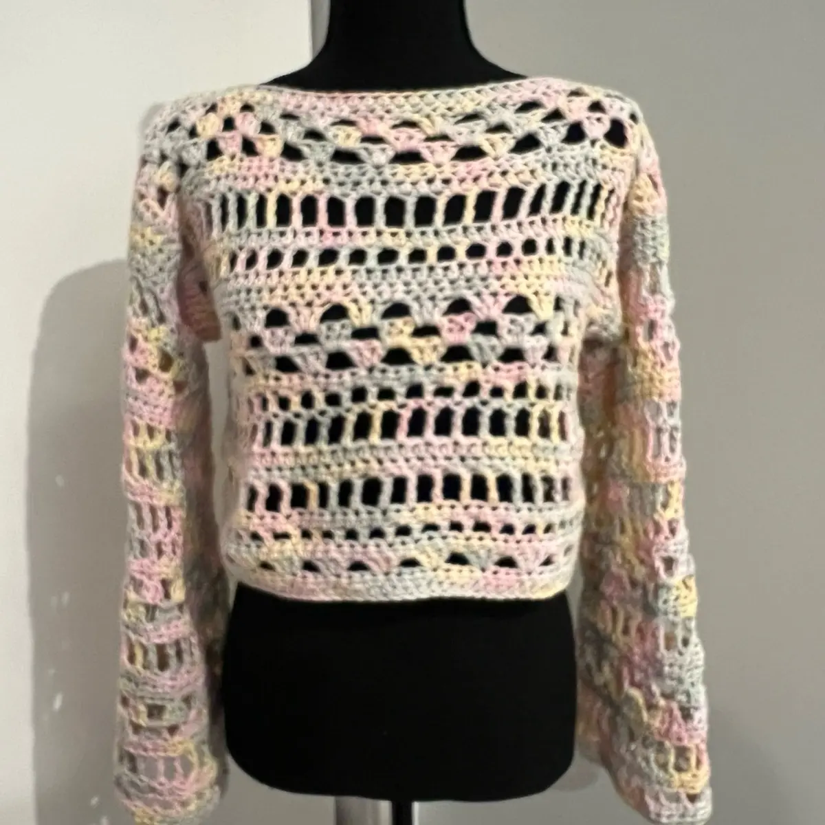 Crochet Lace Sweater