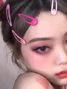 Random Color Mini Snap Clips, 40 Pcs Cute Hair Clips, Fashion Hair Accessories for Women & Girls, Simple Hair Accessories for Daily Wear, Super Cute Clips