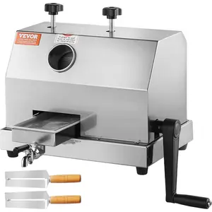 VEVOR Electric Sugar Cane Juicer, 800W Sugarcane Juicer Machine with 661LBS/H High Output, 3 Stainless Steel Rollers, 2.4 Large Inlet, Sugarcane Juice Extractor Squeezer on Wheels for Home/CommercialVEVOR Super Brand Day
