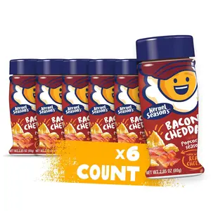 Kernel Season's Popcorn Seasoning, Bacon Cheddar, 2.85 Ounce (Pack of 6)
