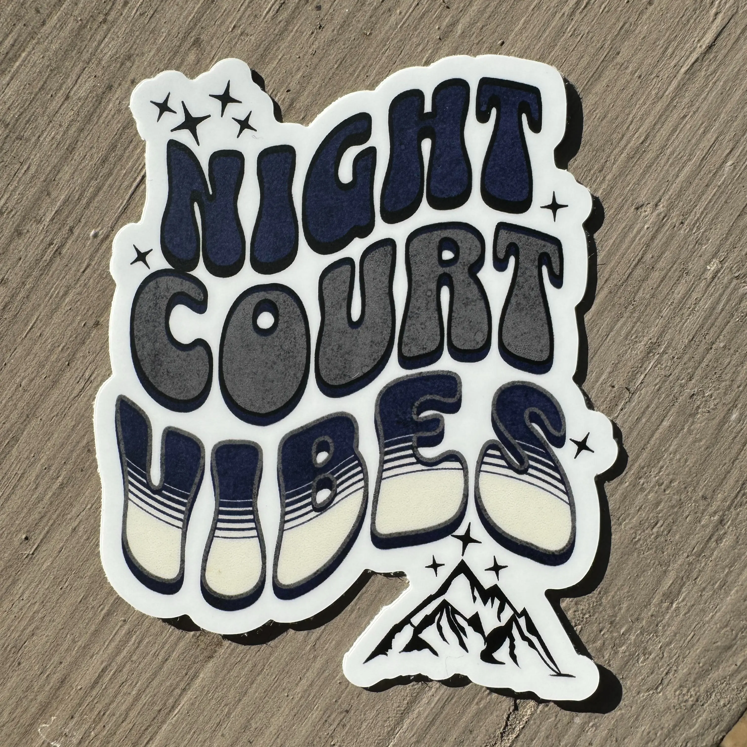 ACOTAR Night Court Vibes Officially Licensed Book Sticker