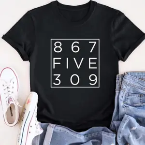 Retro 80's, Funny Music Shirt,Tommy Tutone,Music Lover Shirt,Music Gift,Retro Gift Shirt,Funny Gift Shirt Cotton BSN