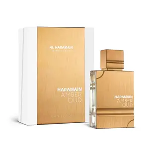 AL HARAMAIN Amber Oud White Edition 60ml Eau De Parfum - Classic Perfume for Amber Oud Lovers
