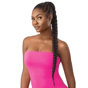 Outre Pretty Quick Wrap Ponytail - Natural Braided Ponytail 32"