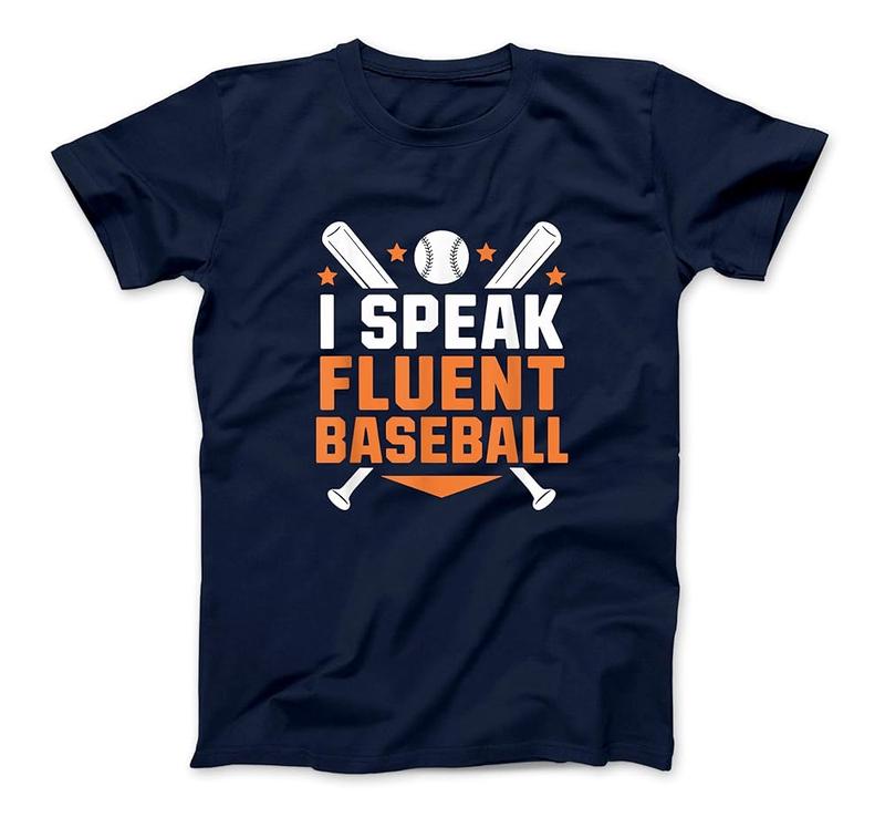 Coach Team And Baseball Lover, I Speak Fluent Baseball T-Shirt