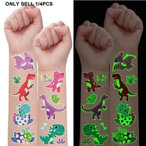 Night Glow Series Cartoon Stickers, Cute Unicorn, Ocean Animals, DIY Decorative Stickers for Various Occasions, Birthday/holiday Gifts, DIY Sticker Paper