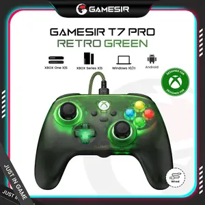 GameSir T7 Pro Retro Green Wired Controller for Xbox