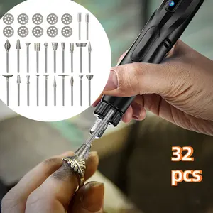 1 Set Diamond Cutting Grinding Burr Set for Dremel Rotary Tool Including 10pcs Diamond Cutting Wheels 20pcs Diamond Burr Bits with 1/8 Inch Shank Rotary Tool for Stone Glass Ceramics Carving, Grinding, Polishing, Engraving