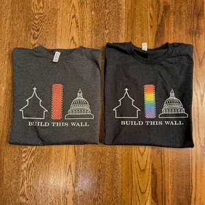 Build this wall Printed T-Shirt