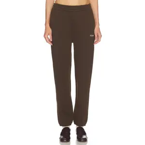 Malbon Sabine Diamond Sweatpant in Brown