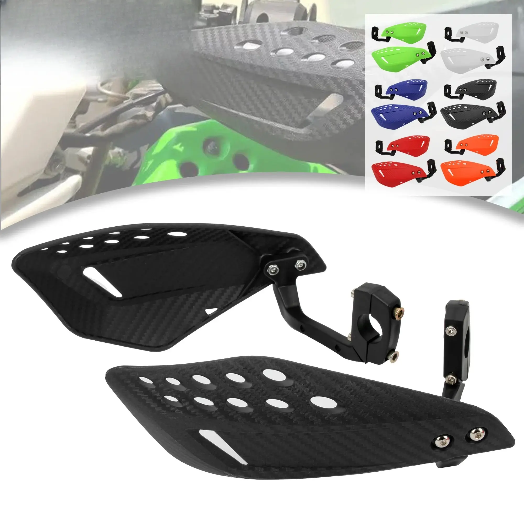 Motorcycle Hand Protector Motocross Handguards 7/8'' 22mm For KTM kawasaki Yamaha ATV Universal Dirt Bike Accessories Enduro