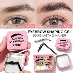 Eyebrow Styling Gel, Eyebrow Makeup Gel, Anti-sweat Formula for Shaping Eyebrows, Enhances Fullness, Creates Thick and Natural Eyebrows, Lightweight Texture, Suitable for All Skin Types