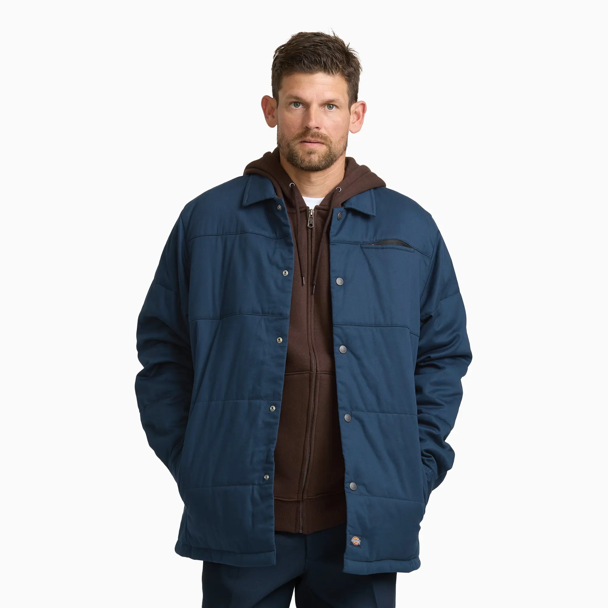 Dickies Men's Pro Series Casual Long Sleeve Coat, Menswear for Daily Day Wear