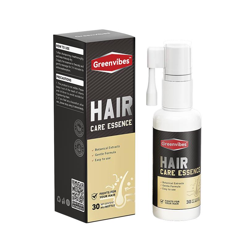 Greenvibes 1 Hair Care Essence  Containing Ingredients such as Butylene Glycol, Glycerin, and Polyaminoglycoside Condensates Enhance Strength and Vitality