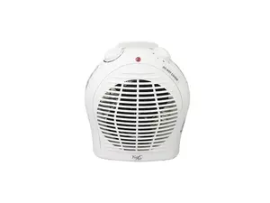 Vie Air VA-305 1500W Portable 2-Settings Home Fan Heater, White