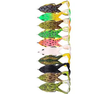 Soft Fishing Lure，Bionic Artificial Insect Bait With Double Hooks，Swinging Topwater Design for Freshwater And Saltwater Fishing