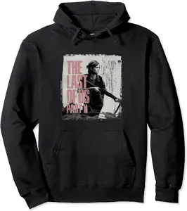 The Last of Us Ellie With Rifle Pullover Hoodie
