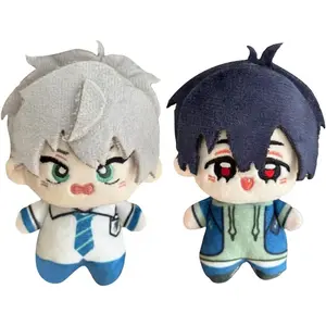 Alien Stage Plush, 4“ Ivan Till Cute Stuffed Figure Pendant for Backpack, Mini Plushies for Fans (2 PCS)