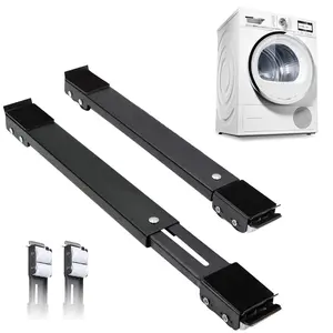 Heavy duty Washing Machine Base Frame Roller Base with Adjustable Telescopic Length To Move Heavy duty Appliances Base Accessories Are Portable and Easy To Move Safely