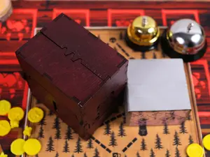 ACT1 Inscryption Card Game. INSCRYPTION 230 Cards | Perfect for gaming gatherings. With A Special Wooden Box. Gift For Him. Inscryption Stoat.