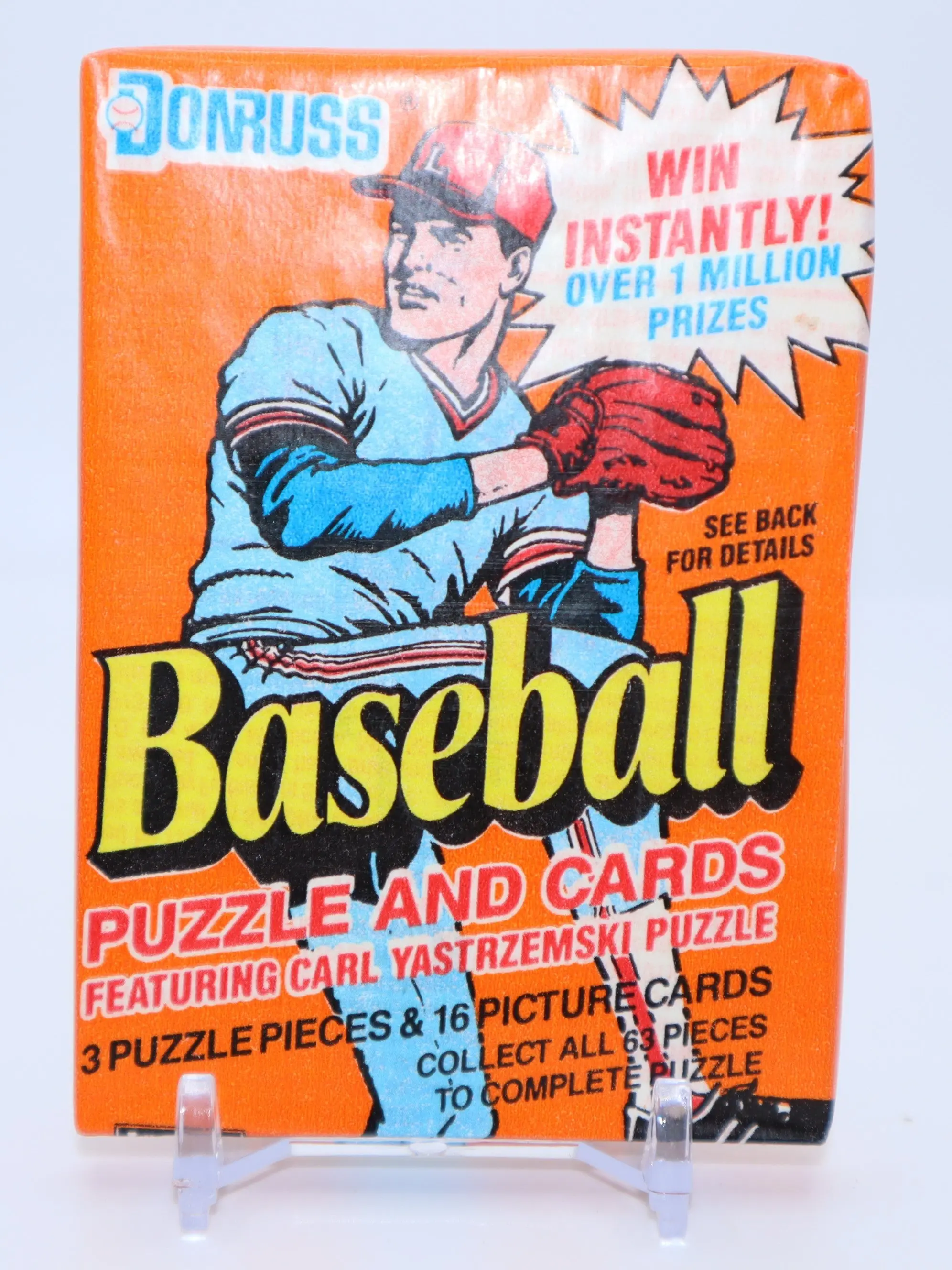 1990 Donruss Baseball Wax Pack (16 Cards), Sports Card Packs, Collectible Sports Cards