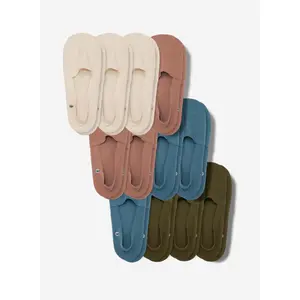 Organic Cotton No Show Socks 12-Pack