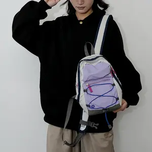 Outdoor backpack Women's lightweight and versatile mountaineering bag Climbing small backpack Hiking and cycling Sports schoolbag Spring outing bag