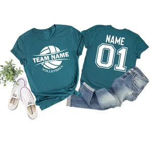 Custom Volleyball Team Shirt – Personalized Front and Back Jersey Tee