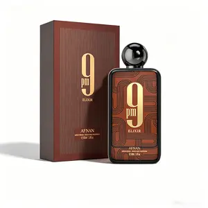 Afnan Unisex  9PM Elixir Extrait de Parfum 3.4 oz Amber Spicy Fragrance Notes