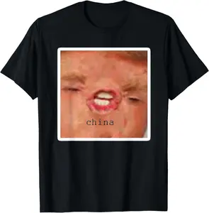 100% Cotton Trump China Shirt, Meme T-Shirt
